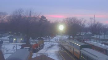 Weather camera view of Boone Scenic Valley Railroad.
