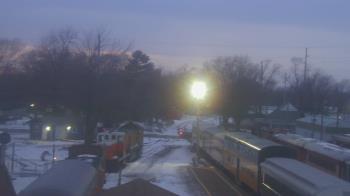 Weather camera view of Boone Scenic Valley Railroad.