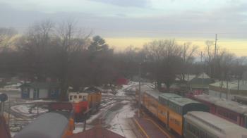 Weather camera view of Boone Scenic Valley Railroad.