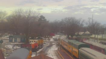 Weather camera view of Boone Scenic Valley Railroad.
