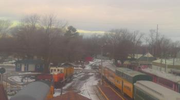 Weather camera view of Boone Scenic Valley Railroad.