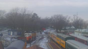 Weather camera view of Boone Scenic Valley Railroad.