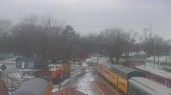 Weather camera view of Boone Scenic Valley Railroad.