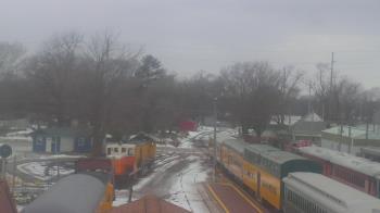 Weather camera view of Boone Scenic Valley Railroad.