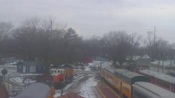 Weather camera view of Boone Scenic Valley Railroad.