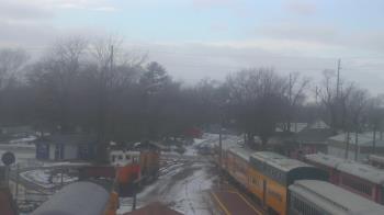 Weather camera view of Boone Scenic Valley Railroad.