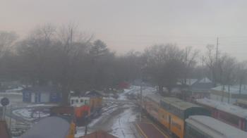 Weather camera view of Boone Scenic Valley Railroad.