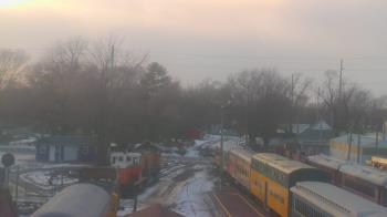 Weather camera view of Boone Scenic Valley Railroad.
