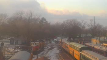 Weather camera view of Boone Scenic Valley Railroad.