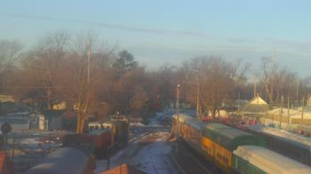 Weather camera view of Boone Scenic Valley Railroad.