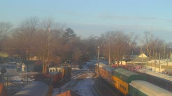 Weather camera view of Boone Scenic Valley Railroad.