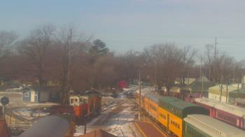 Weather camera view of Boone Scenic Valley Railroad.