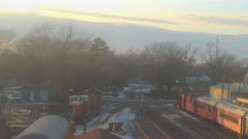Weather camera view of Boone Scenic Valley Railroad.