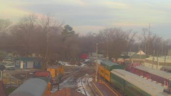 Weather camera view of Boone Scenic Valley Railroad.