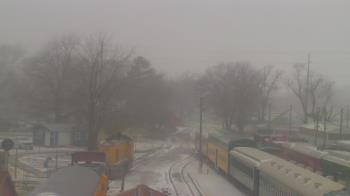 Weather camera view of Boone Scenic Valley Railroad.