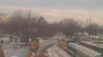 Weather camera view of Boone Scenic Valley Railroad.
