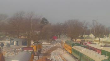 Weather camera view of Boone Scenic Valley Railroad.