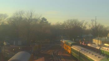 Weather camera view of Boone Scenic Valley Railroad.