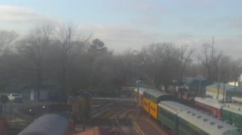 Weather camera view of Boone Scenic Valley Railroad.