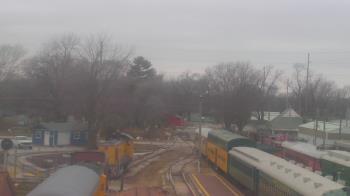 Weather camera view of Boone Scenic Valley Railroad.