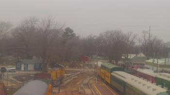 Weather camera view of Boone Scenic Valley Railroad.