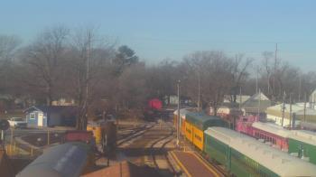 Weather camera view of Boone Scenic Valley Railroad.