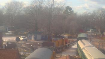 Weather camera view of Boone Scenic Valley Railroad.