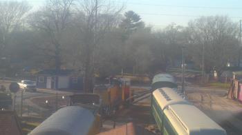Weather camera view of Boone Scenic Valley Railroad.