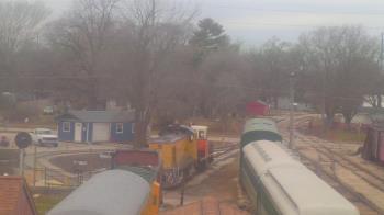 Weather camera view of Boone Scenic Valley Railroad.