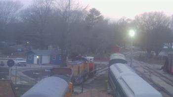 Weather camera view of Boone Scenic Valley Railroad.
