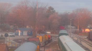 Weather camera view of Boone Scenic Valley Railroad.