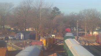 Weather camera view of Boone Scenic Valley Railroad.