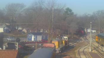 Weather camera view of Boone Scenic Valley Railroad.