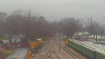 Weather camera view of Boone Scenic Valley Railroad.