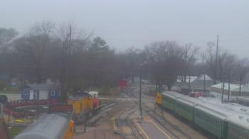Weather camera view of Boone Scenic Valley Railroad.