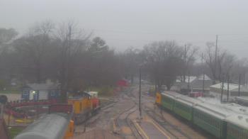Weather camera view of Boone Scenic Valley Railroad.