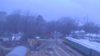 Weather camera view of Boone Scenic Valley Railroad.