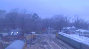 Weather camera view of Boone Scenic Valley Railroad.