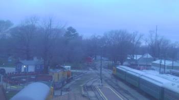 Weather camera view of Boone Scenic Valley Railroad.