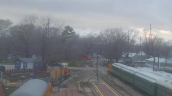 Weather camera view of Boone Scenic Valley Railroad.