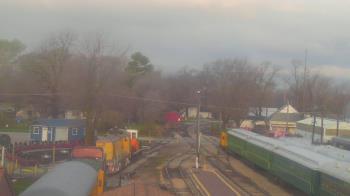 Weather camera view of Boone Scenic Valley Railroad.