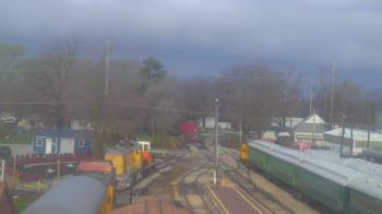 Weather camera view of Boone Scenic Valley Railroad.