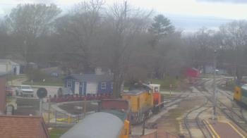 Weather camera view of Boone Scenic Valley Railroad.