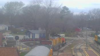 Weather camera view of Boone Scenic Valley Railroad.