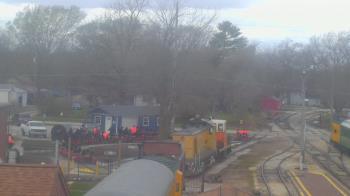 Weather camera view of Boone Scenic Valley Railroad.