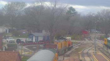 Weather camera view of Boone Scenic Valley Railroad.