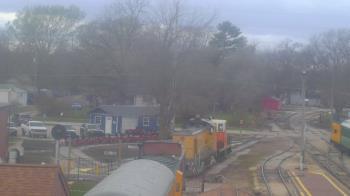 Weather camera view of Boone Scenic Valley Railroad.