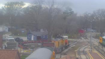 Weather camera view of Boone Scenic Valley Railroad.
