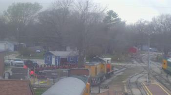 Weather camera view of Boone Scenic Valley Railroad.