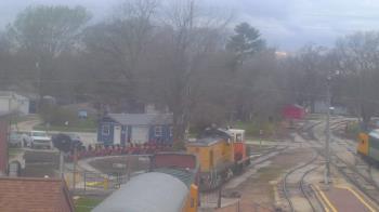 Weather camera view of Boone Scenic Valley Railroad.